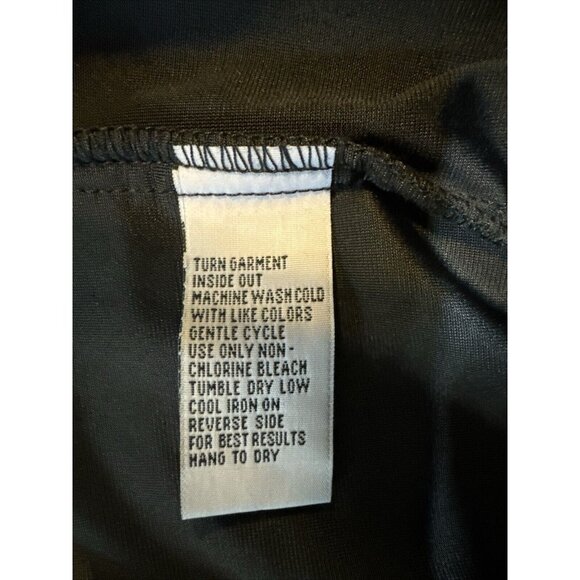 Studio Ease Velour Blouse Womens SP Black‎ Blue Shirt Stretch Button Winter NEW - Picture 8 of 9